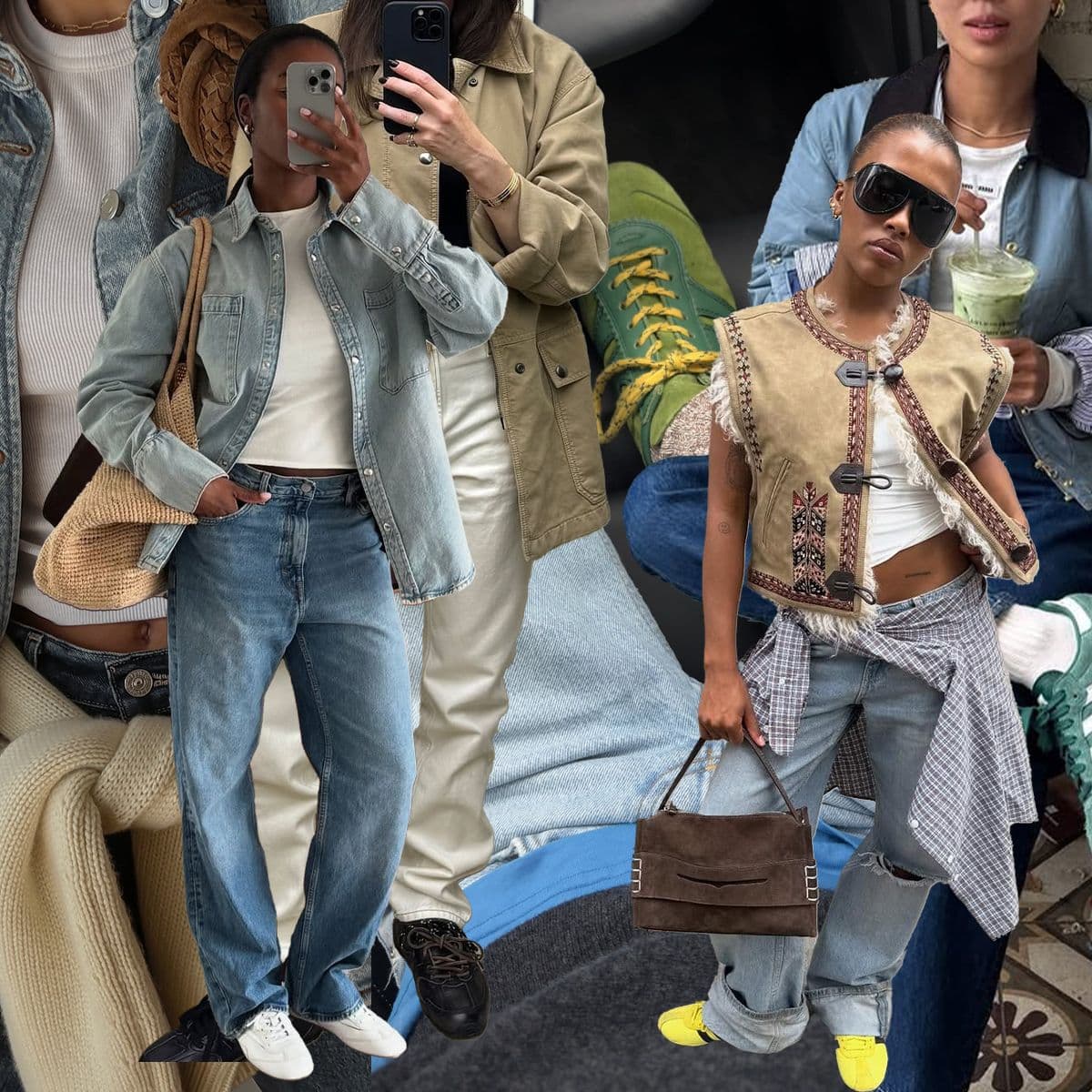  Here's a Preview of the 15 Chic Sneaker-and-Jeans Outfits You'll Spot Come March 20 
