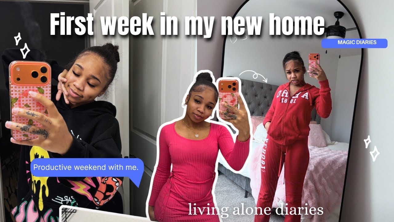 Magic Diaries ; First Week Alone , Silly weekend , Gym run & Etc || Wola 〽️