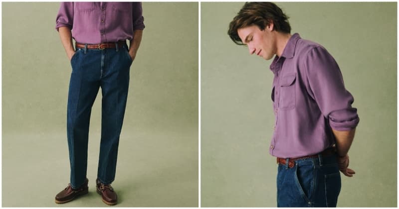 J.Crew Rewrites the Americana Playbook with Creased Denim