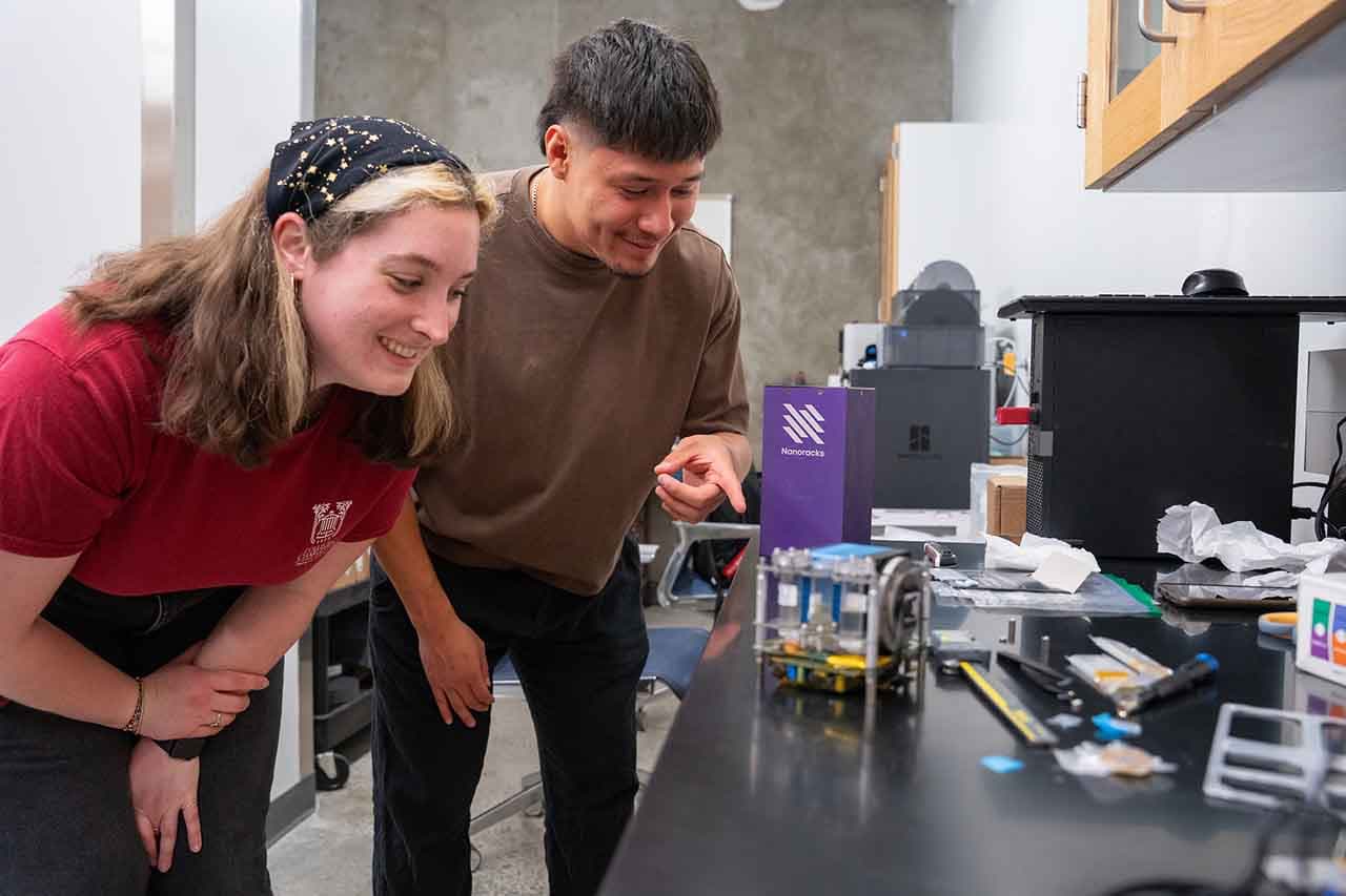 Student-Built Instruments Head to Space