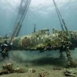 Rare WWII Japanese Fighter Raised From Seabed Off Kagoshima 81 Years After Combat Loss